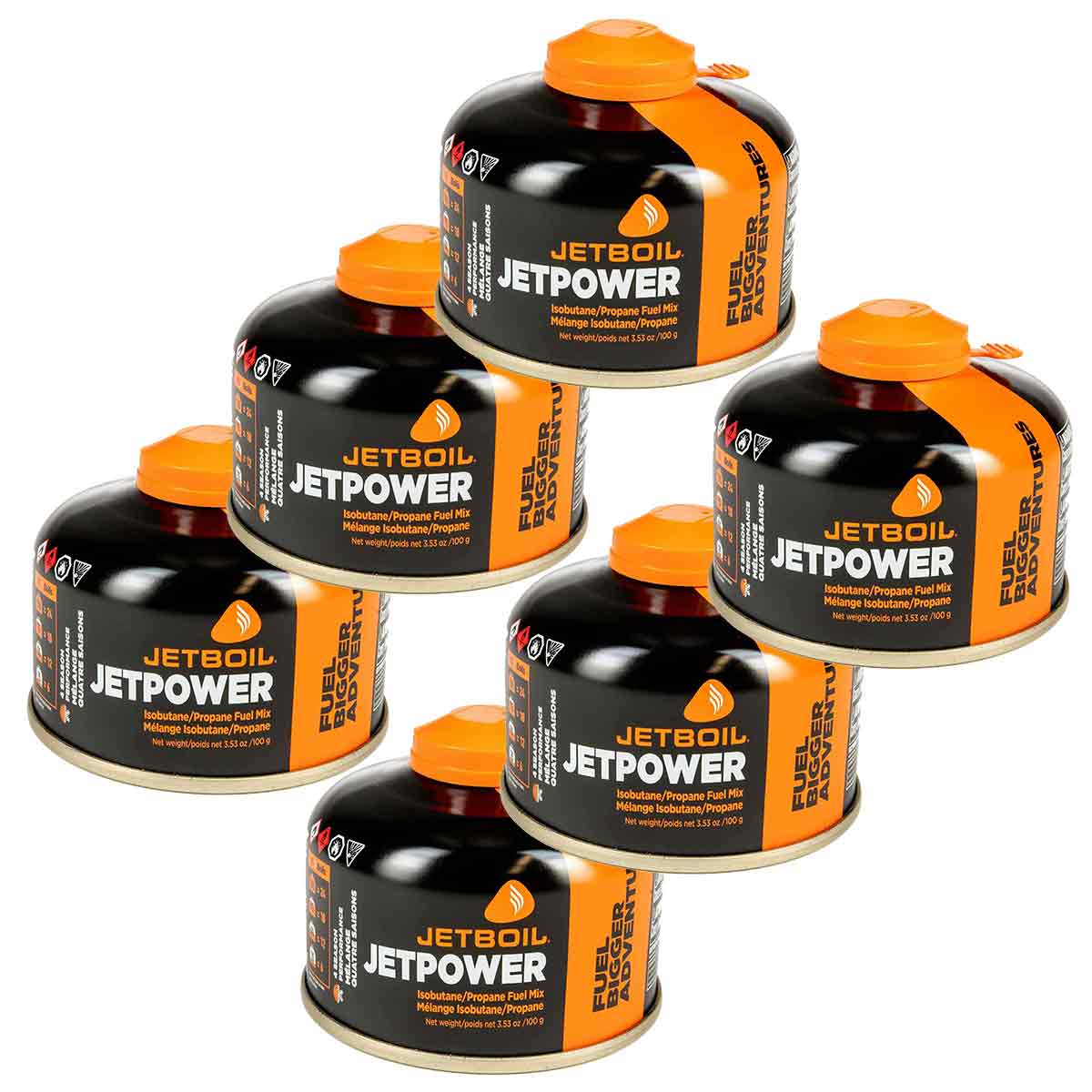 JetBoil Jetpower Fuel Gas Cartridge 100g Kitpimp UK
